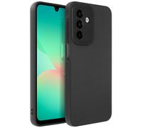Coque pour Samsung Galaxy A26 Silicone Souple Mat Noir
