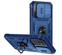 Avizar Coque pour Samsung Galaxy A56 Bague Magnétique Protection caméra Bleu