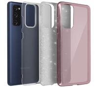 Coque pour Samsung Galaxy S20 FE Paillette Amovible Silicone Semi-rigide Rose