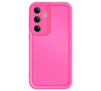 Coque pour Samsung Galaxy S24 FE Soft Touch Bordures Surélevées Fuchsia