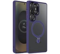 Coque Magsafe Pour Samsung Galaxy S25 Ultra Antichoc Support Vidéo Violet