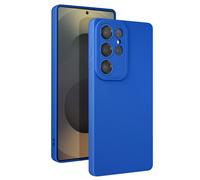 Coque pour Samsung Galaxy S25 Ultra Silicone Mat Bleu