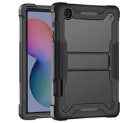 Coque Pour Samsung Galaxy Tab S6 Lite Antichoc Béquille Support Noir