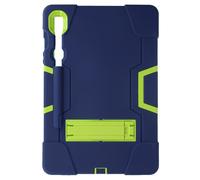 Avizar Coque pour Samsung Galaxy Tab S9 et Tab S9 FE avec béquille – Bleu nuit