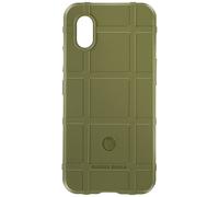 Coque pour Samsung Galaxy Xcover 7 Silicone Antichoc Motif en relief Vert matcha