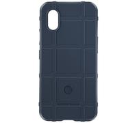 Coque pour Samsung Galaxy Xcover 7 Silicone Antichoc Motif en relief Bleu nuit