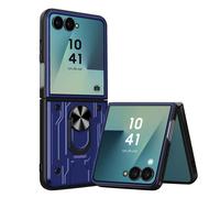 Avizar Coque pour Samsung Galaxy Z Flip 7 Antichoc avec Support Bague Magnétique
