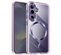 Avizar Coque pour Samsung S24 Plus et S25 Plus Dos Cristal Color Violet