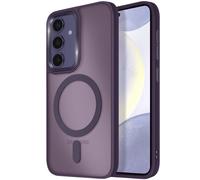 Avizar Coque pour Samsung S24 Plus et S25 Plus Dos Mat Givré Contour