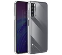 Coque pour TCL 20L et TCL 20L Plus Silicone Souple Design Fin Léger Transparent