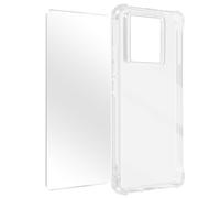 Coque Pour Xiaomi 13t Et 13t Pro Coins Antichoc + Verre Trempé 9h Transparent