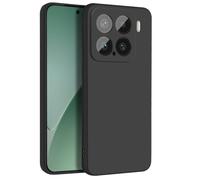 Avizar Coque pour Xiaomi 15 Silicone Souple Mat Noir