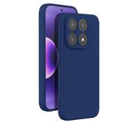 Coque pour Xiaomi 17 Soft-Touch en Silicone Série Fast Cover Bleu nuit