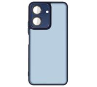 Avizar Coque pour Xiaomi Redmi 13C Dos Rigide Fumé Bloc Caméra Protégé Bleu nuit