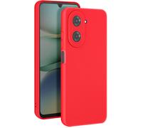 Avizar Coque pour Xiaomi Redmi A5 Silicone Lisse Bloc Caméra Protégé Rouge
