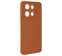 Coque pour Xiaomi Redmi Note 13 4G Silicone Protection Caméra Marron