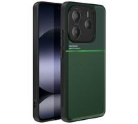 Avizar Coque pour Xiaomi Redmi Note 14 5G Bi-matère Antichoc Vert