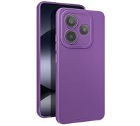Coque pour Xiaomi Redmi Note 14 5G Silicone Souple Bloc Caméra Protégé Violet