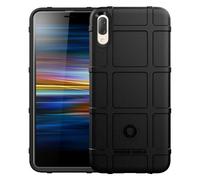 Avizar Coque pour Xperia L3 Protection renforcée Silicone robuste Effet texturé