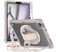 Avizar Coque Renforcée pour iPad Air 13'' 2025 - Polycarbonate Beige Beige