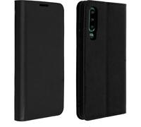 Avizar, couverture en cuir d'affaires, étui de protection avec porte-monnaie pour Huawei P30, noir