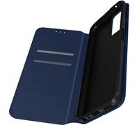 Avizar, couverture en similicuir édition classique pour Oppo A76 / A96, Realme 9i, bleu foncé