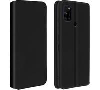 Avizar, couverture en similicuir édition classique pour Wiko View 5, View 5 Plus, noir