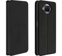 Avizar, couverture en similicuir édition classique pour Xiaomi Mi 10T Lite, noir