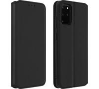 Avizar, couverture en similicuir édition classique Samsung Galaxy S20 Plus, noir