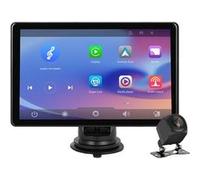 Écran Tactile 8 pouces pour CarPlay Android Auto avec Caméra de Recul Noir