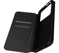 Avizar, Édition classique de la couverture en similicuir, étui à rabat pour Xiaomi Poco M4 Pro 4G, noir