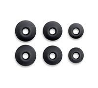 Avizar Embouts Intra-auriculaires de rechange Taille S, M, L Noir