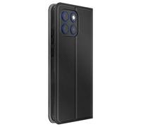 Etui à Clapet Motorola Edge 70 Texture Tissée Support Vidéo Noir