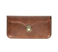 Etui Ceinture Horizontal pour Smartphone 6.7 pouces Clip et Passants Marron foncé