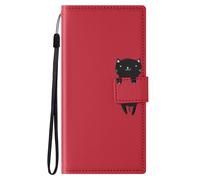 Avizar Étui Chat pour S23 Ultra Portefeuille Support Vidéo Dragonne