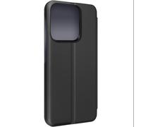 Étui Clear View pour Xiaomi Redmi 12C avec Clapet Miroir Support Vidéo Noir