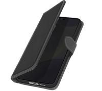 Avizar Étui Cuir pour Galaxy S24 FE Portefeuille Anti-RFID Support Noir