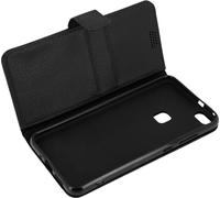 Avizar, étui de protection à rabat avec fonction de support pour Huawei P10 Lite, noir