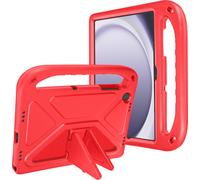 Avizar, étui de protection pour enfants pour Samsung Tab A9 Plus avec poignée et support, rouge