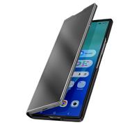 Avizar Étui de Protection pour Galaxy Z Fold 7 Clear View avec Support Vidéo Noir