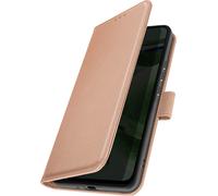 Avizar, étui en similicuir avec fonction support pour iPhone SE, 8, 7, 6s, 6, or rose
