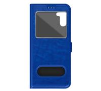 Etui pour Samsung Galaxy A34 5G Fenêtre Support Vidéo Bleu