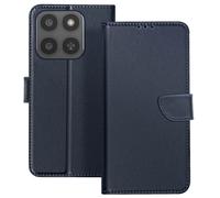 Étui Folio pour Honor 400 Smart avec Portes-cartes et Fonction Stand Bleu nuit