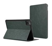 Etui Folio pour Xiaomi Pad 8 / Pad 8 Pro Effet Cuir avec Support Intégré Vert foncé