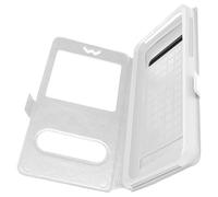 Avizar Étui Folio Taille 3XL Extra Slim avec Support et 2 Fenêtres de Décrochage