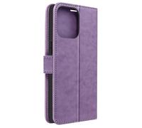 Étui Mandala Attrape Rêves pour iPhone 14 Pro Max Portefeuille Violet
