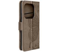 Avizar Étui Papillon Mandala pour Redmi Note 13 Pro Portefeuille Dragonne