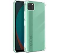 Coque pour Realme C11 Antichoc Flexible Coins renforcés Transparent
