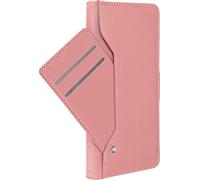 Avizar, étui porte-monnaie pour Motorola Moto G24 et G04, fonction stand, Rose clair