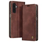 Avizar Étui Portefeuille pour Galaxy A17 Collection CaseMe Effet Vintage